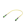 OS4 MPO-12 APC Fiber Patch Cable